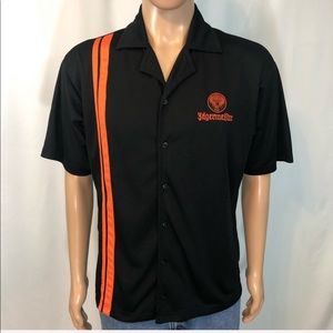 Jaegermeister Men’s Large Button Up Collared Shirt